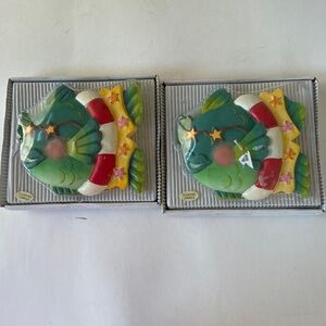 Fish floating candle